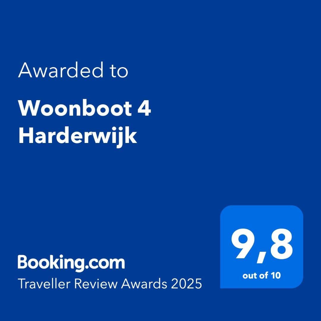 ホテル Woonboot 4 ハルデルウェイク エクステリア 写真